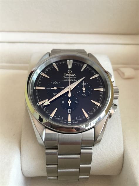 omega seamaster aqua terra chronometer men's watch|omega seamaster aqua terra chronograph.